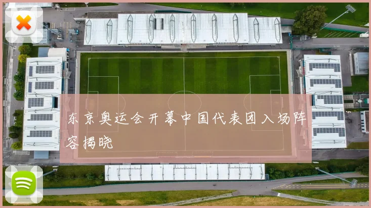 东京奥运会开幕中国代表团入场阵容揭晓