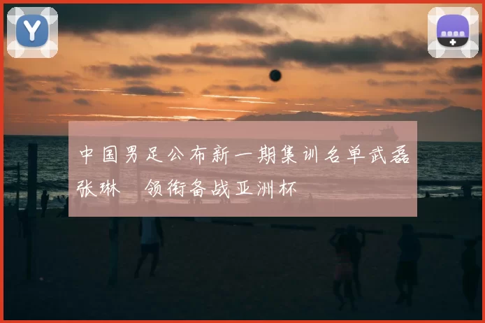 中国男足公布新一期集训名单武磊张琳芃领衔备战亚洲杯