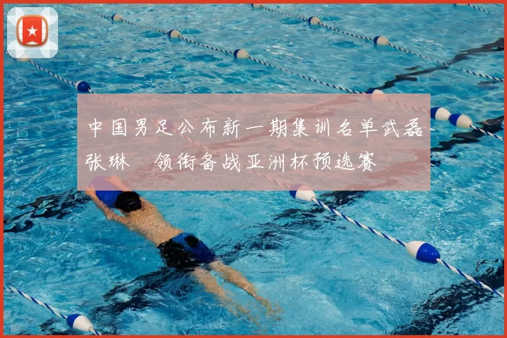 中国男足公布新一期集训名单武磊张琳芃领衔备战亚洲杯预选赛